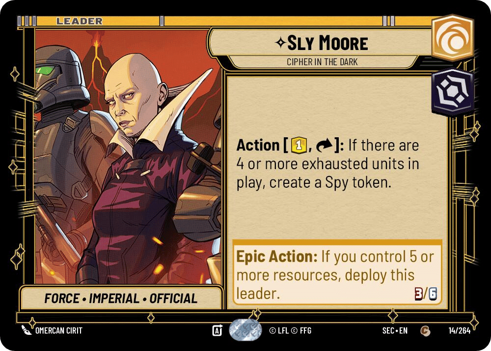 ⟡ Sly Moore, Cipher in the Dark