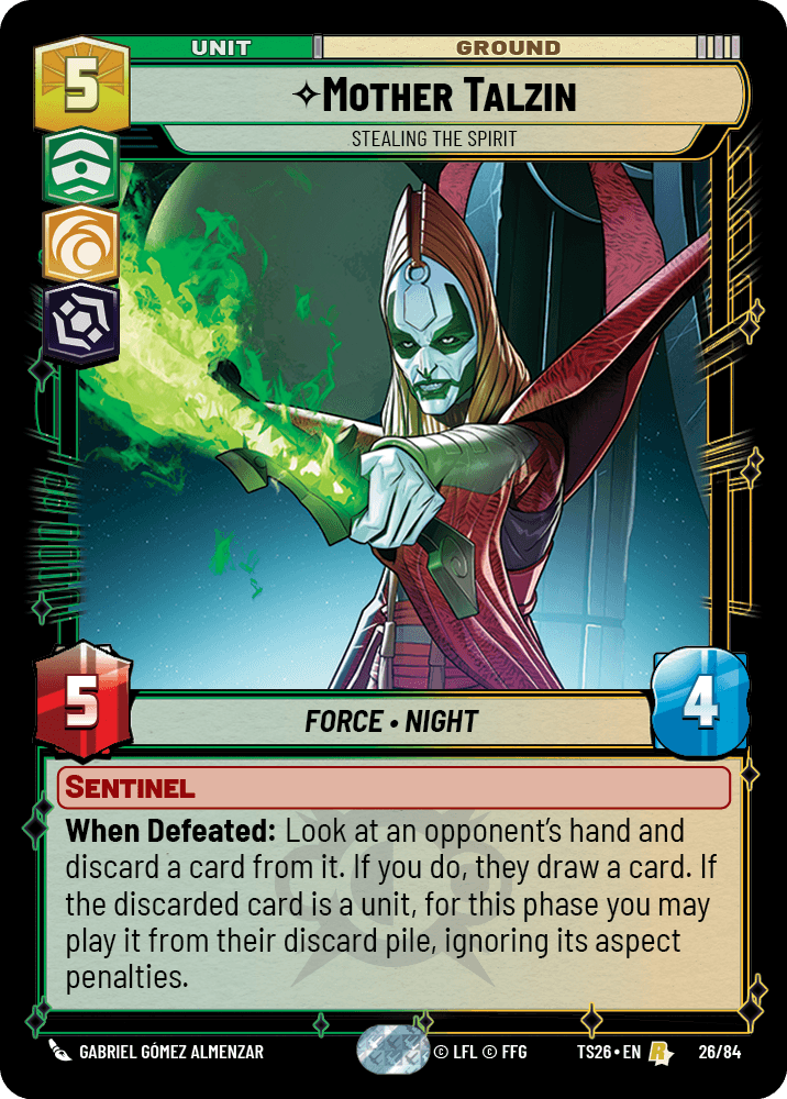 ⟡ Mother Talzin, Stealing the Spirit