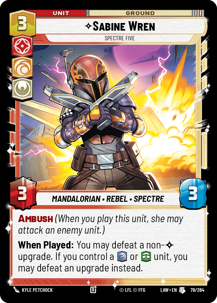⟡ Sabine Wren, Spectre Five