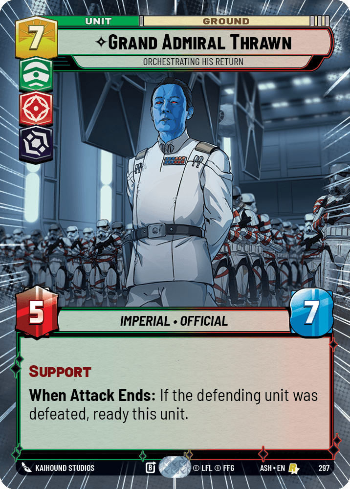 ⟡ Grand Admiral Thrawn, Orchestrating His Return
