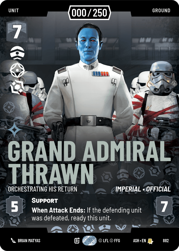 ⟡ Grand Admiral Thrawn, Orchestrating His Return