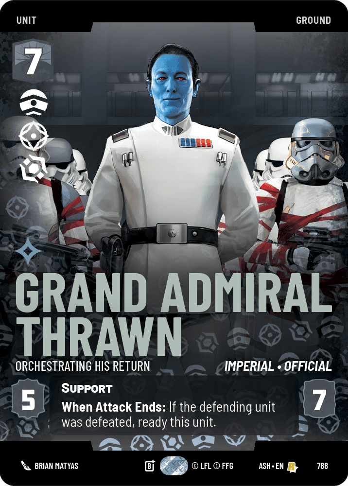 ⟡ Grand Admiral Thrawn, Orchestrating His Return