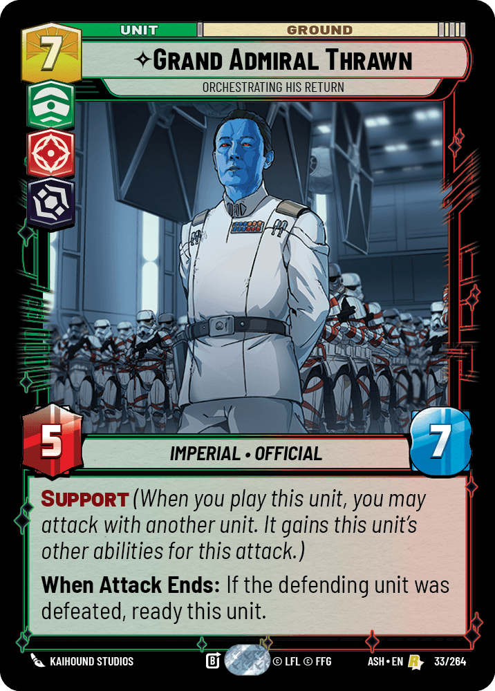 ⟡ Grand Admiral Thrawn, Orchestrating His Return