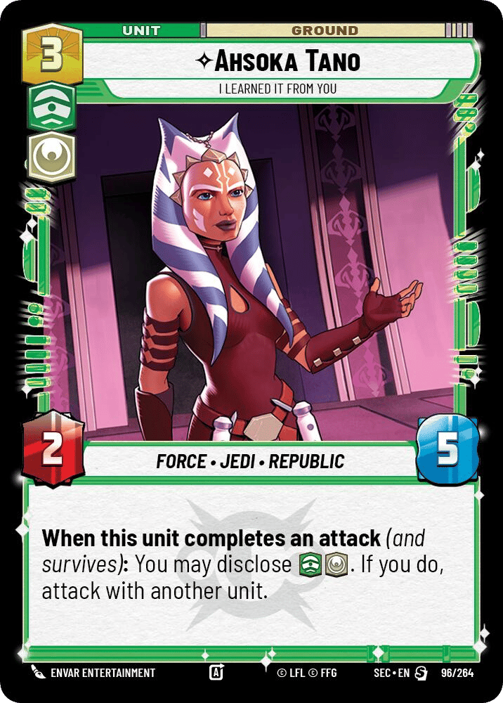 ⟡ Ahsoka Tano, I Learned It from You