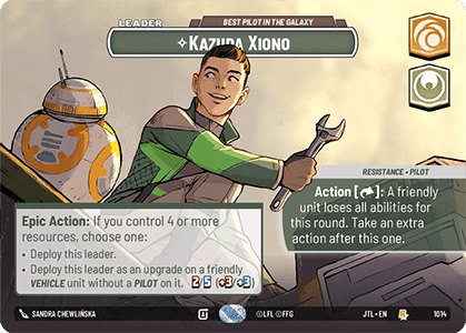 ⟡ Kazuda Xiono, Best Pilot in the Galaxy