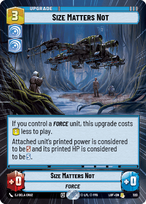 Size Matters Not
