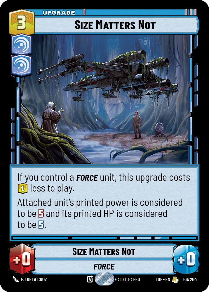 Size Matters Not