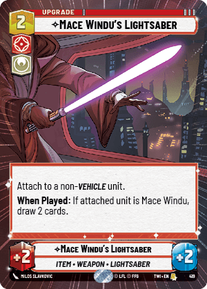 ⟡ Mace Windu's Lightsaber