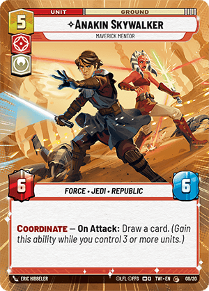 ⟡ Anakin Skywalker, Maverick Mentor