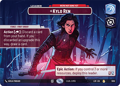 ⟡ Kylo Ren, We're Not Done Yet