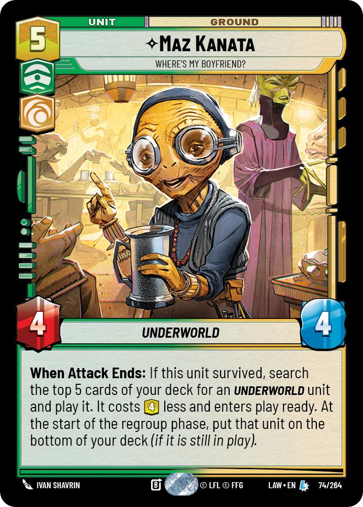⟡ Maz Kanata, Where's My Boyfriend?