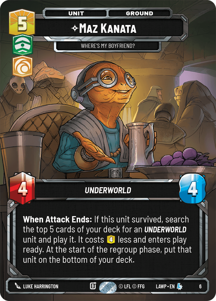 ⟡ Maz Kanata, Where's My Boyfriend?