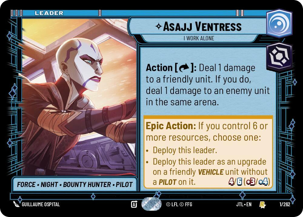 ⟡ Asajj Ventress, I Work Alone