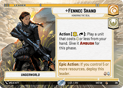 ⟡ Fennec Shand, Honoring the Deal