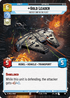 ⟡ Gold Leader, Fastest Ship in the Fleet
