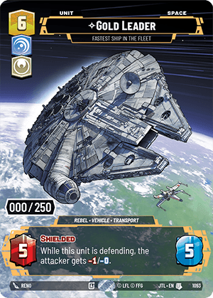 ⟡ Gold Leader, Fastest Ship in the Fleet