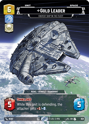 ⟡ Gold Leader, Fastest Ship in the Fleet