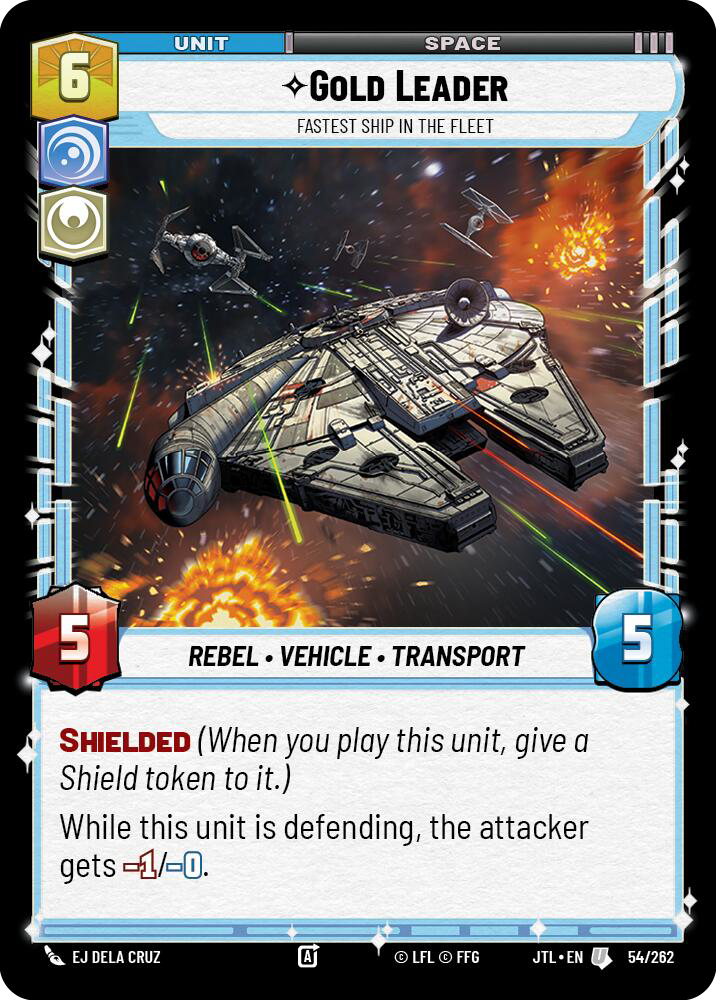 ⟡ Gold Leader, Fastest Ship in the Fleet