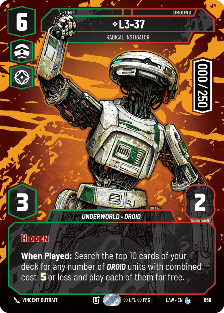 ⟡ L3-37, Radical Instigator