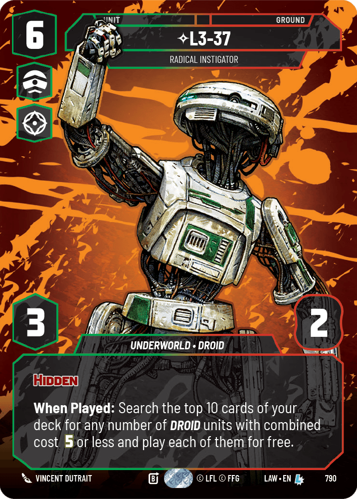 ⟡ L3-37, Radical Instigator