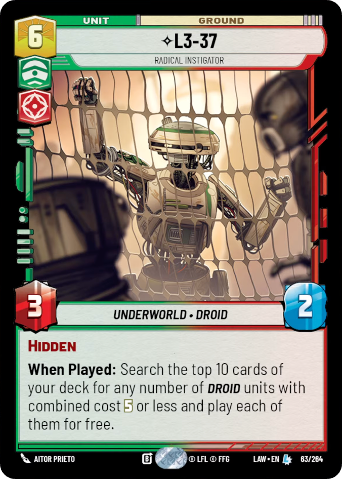 ⟡ L3-37, Radical Instigator