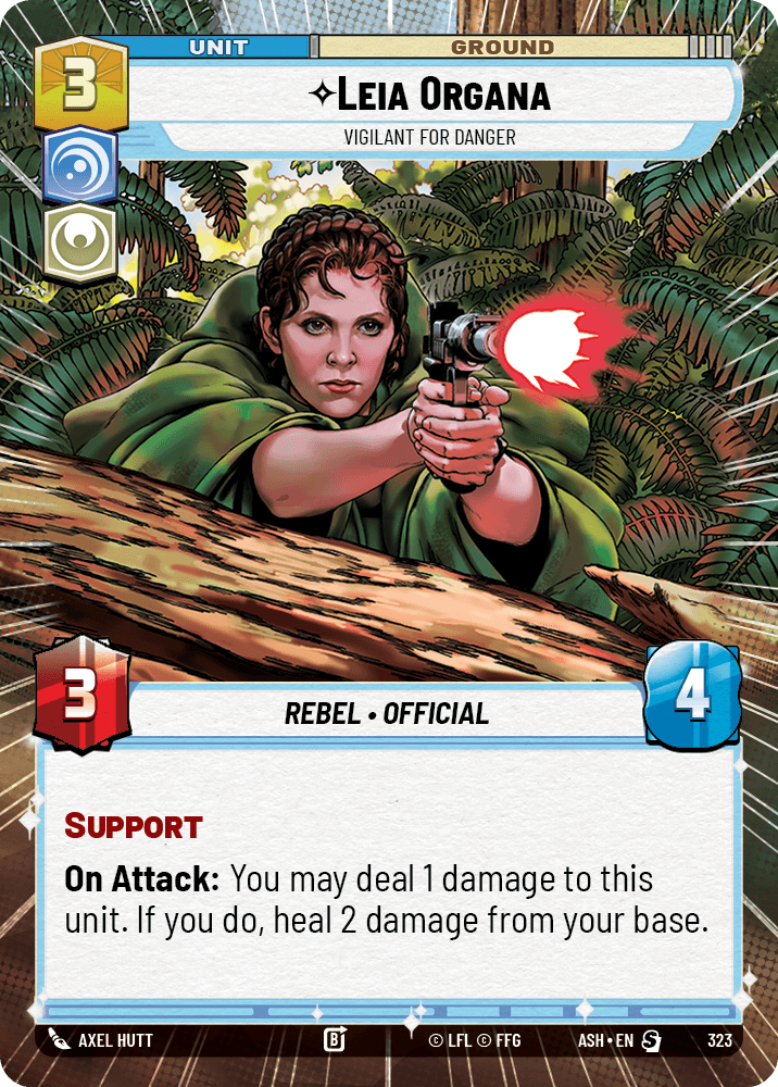 ⟡ Leia Organa, Vigilant for Danger
