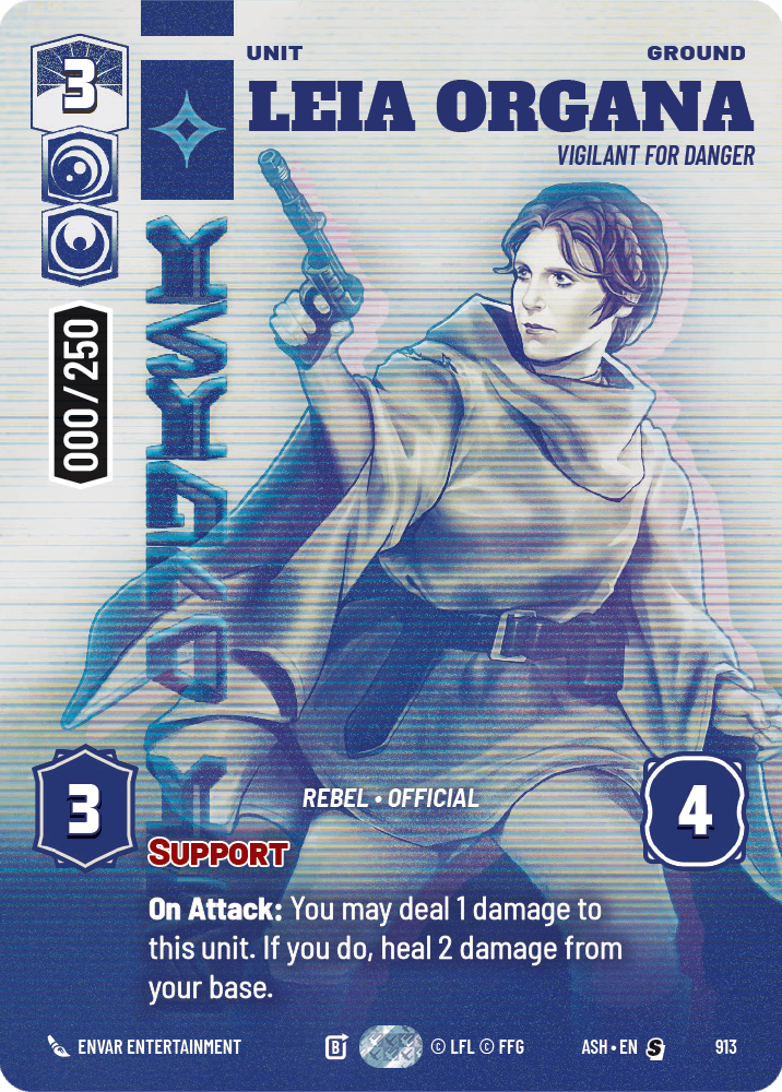 ⟡ Leia Organa, Vigilant for Danger