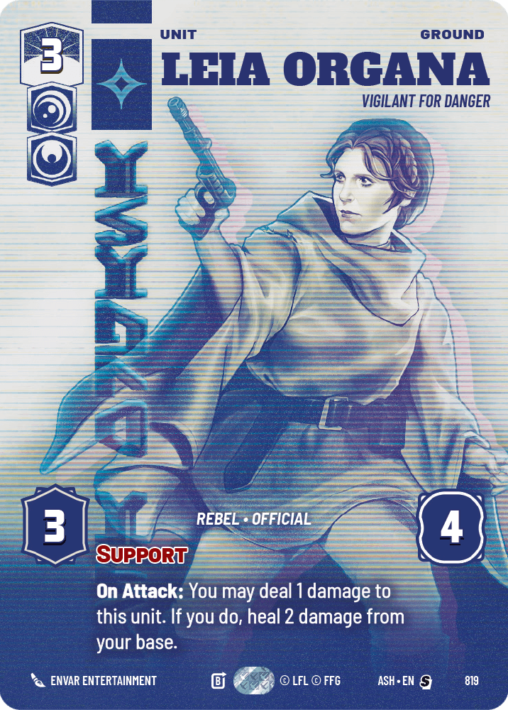 ⟡ Leia Organa, Vigilant for Danger
