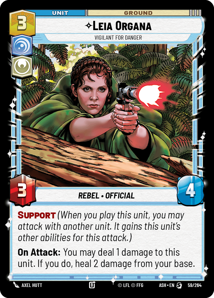 ⟡ Leia Organa, Vigilant for Danger