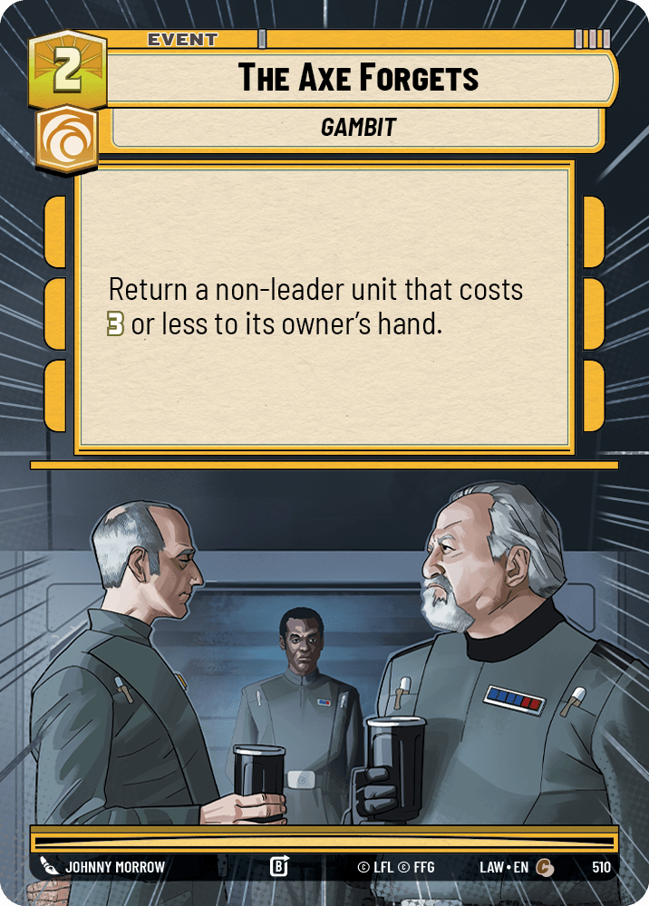 The Axe Forgets