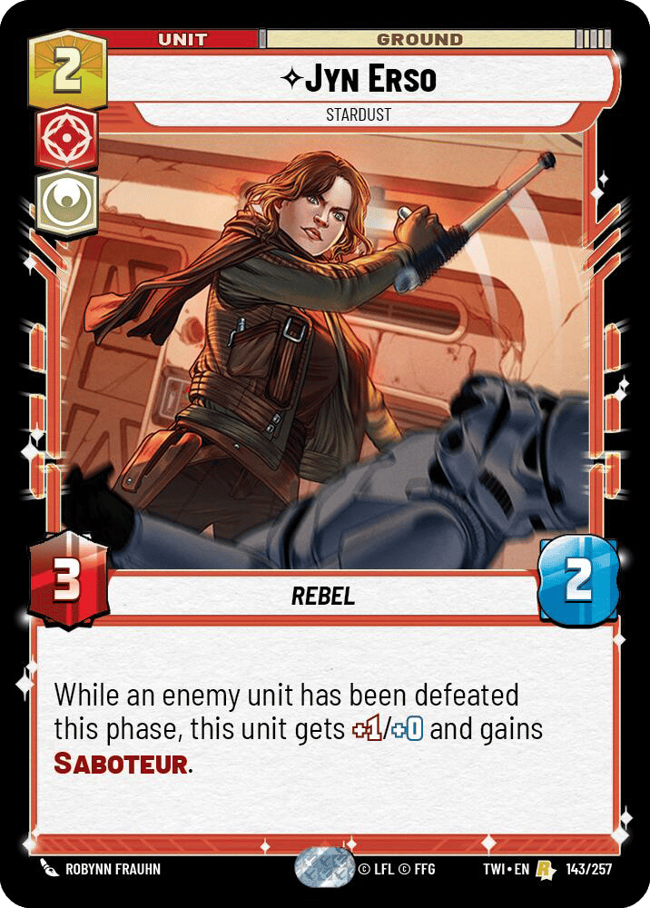 ⟡ Jyn Erso, Stardust