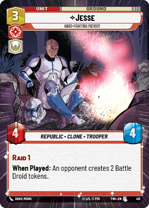 ⟡ Jesse, Hard-Fighting Patriot