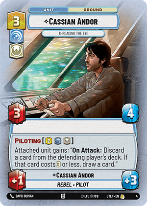 ⟡ Cassian Andor, Threading the Eye