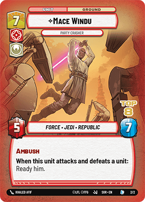⟡ Mace Windu, Party Crasher