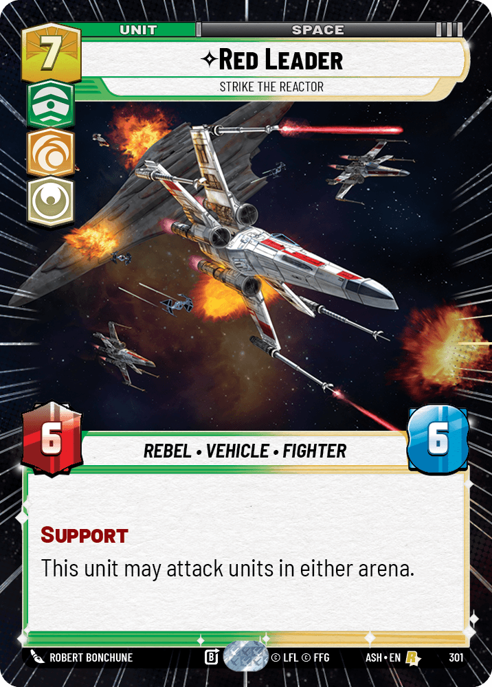 ⟡ Red Leader, Strike the Reactor