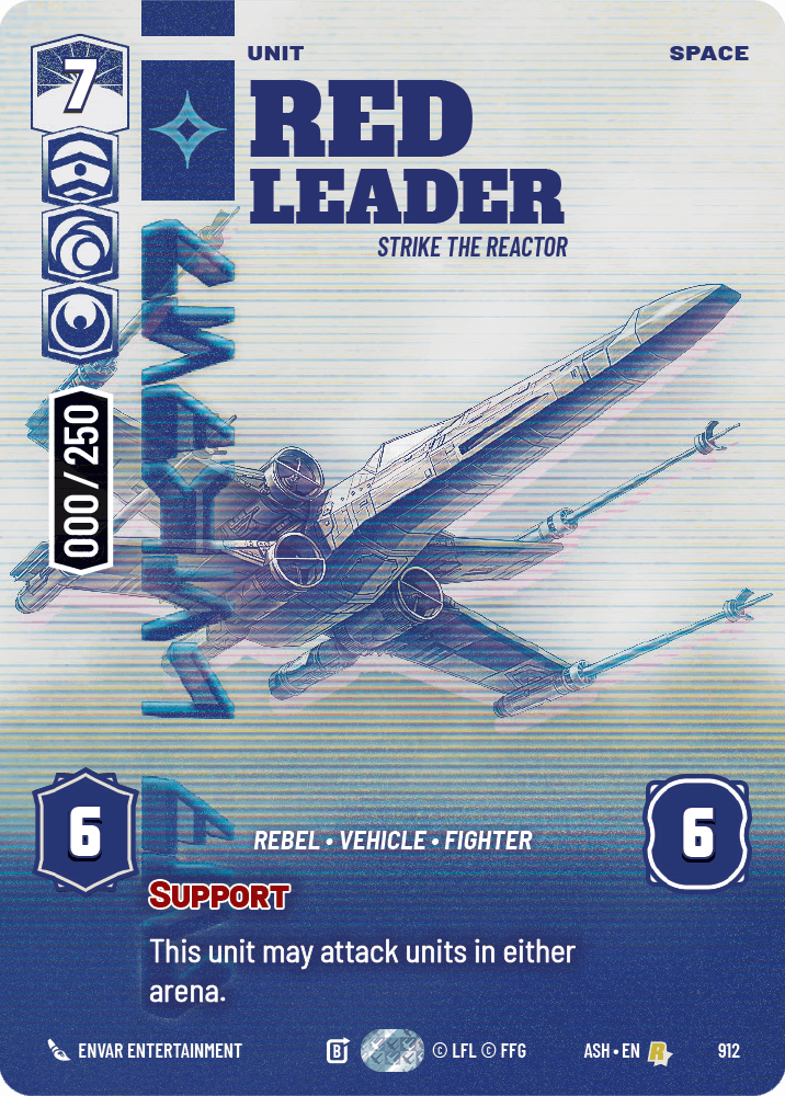 ⟡ Red Leader, Strike the Reactor