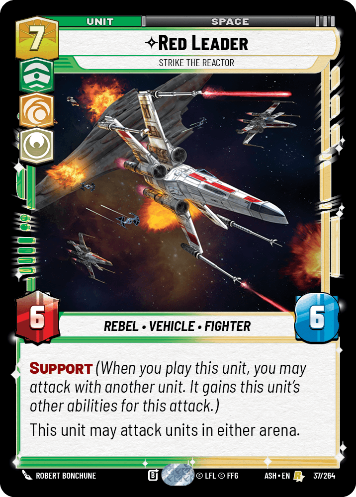 ⟡ Red Leader, Strike the Reactor