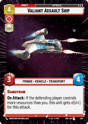 Valiant Assault Ship
