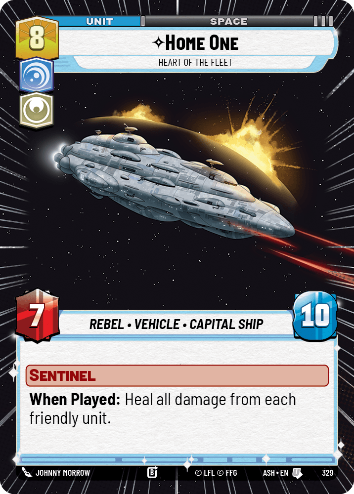 ⟡ Home One, Heart of the Fleet