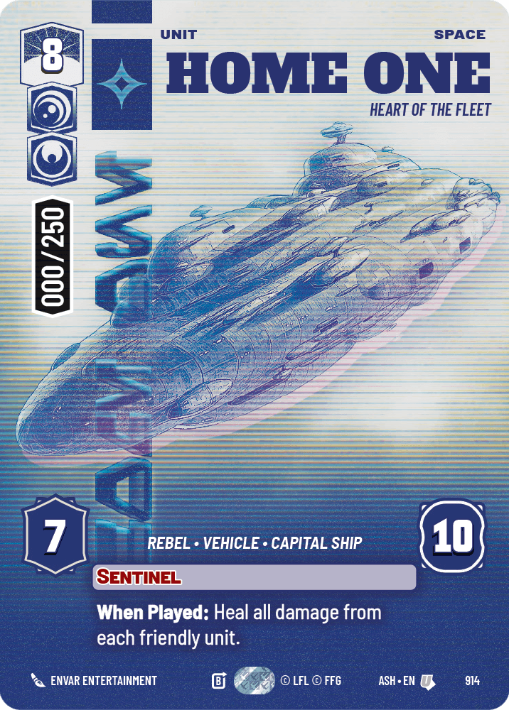 ⟡ Home One, Heart of the Fleet