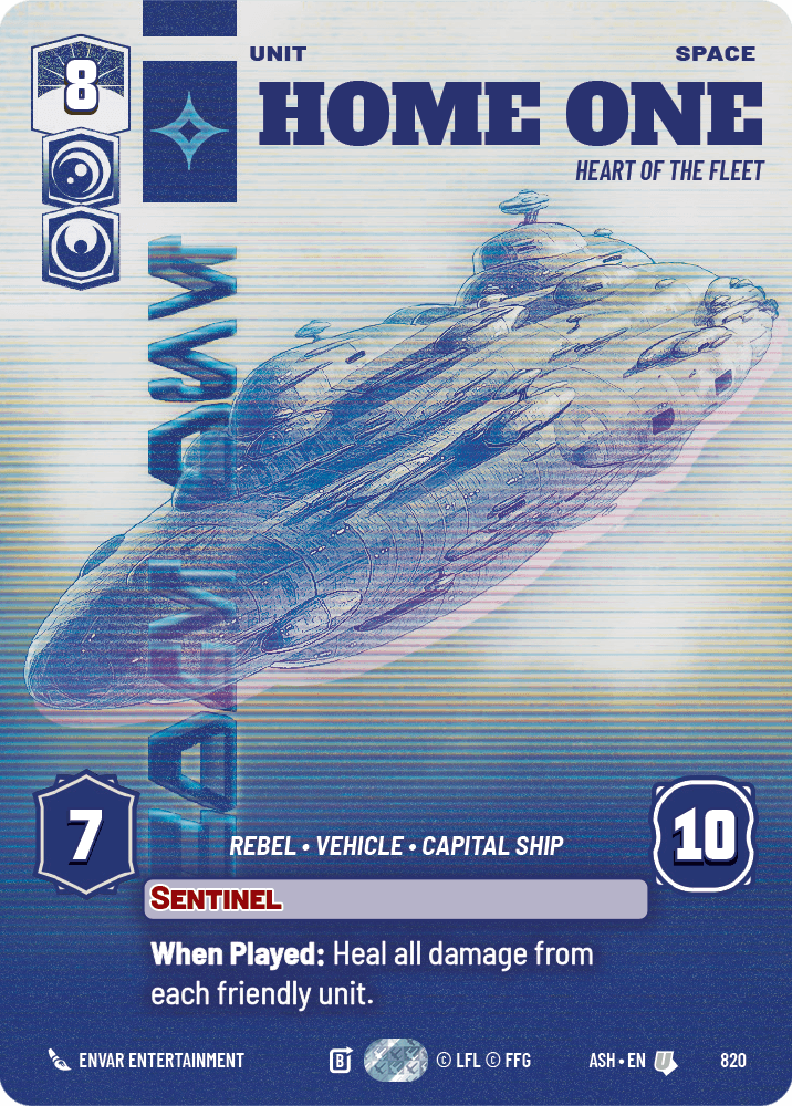 ⟡ Home One, Heart of the Fleet