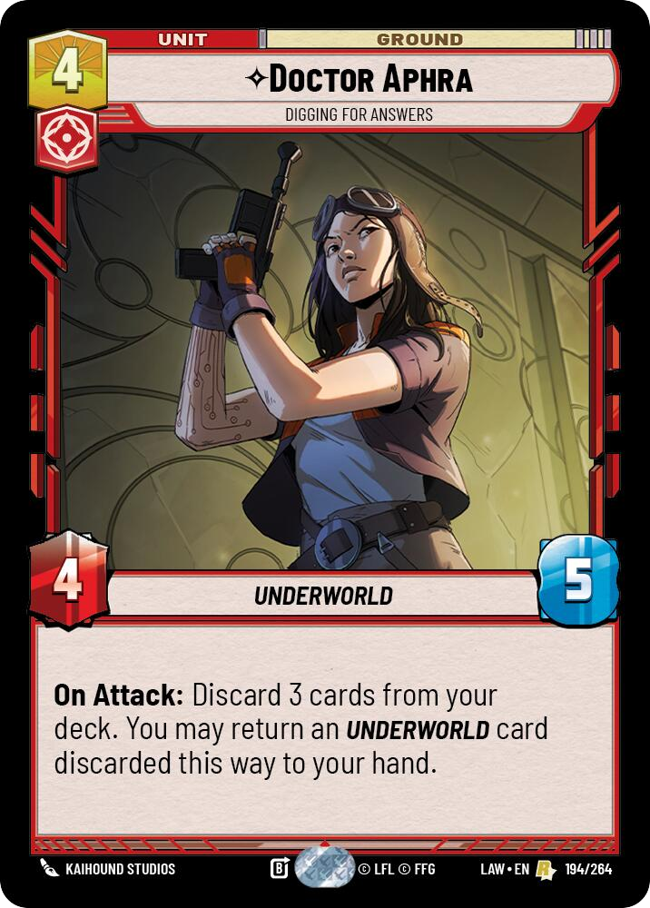⟡ Doctor Aphra, Digging For Answers
