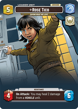 ⟡ Rose Tico, Saving What We Love (back)