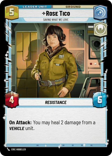 ⟡ Rose Tico, Saving What We Love (back)