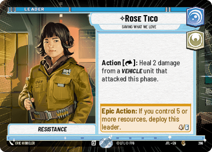 ⟡ Rose Tico, Saving What We Love