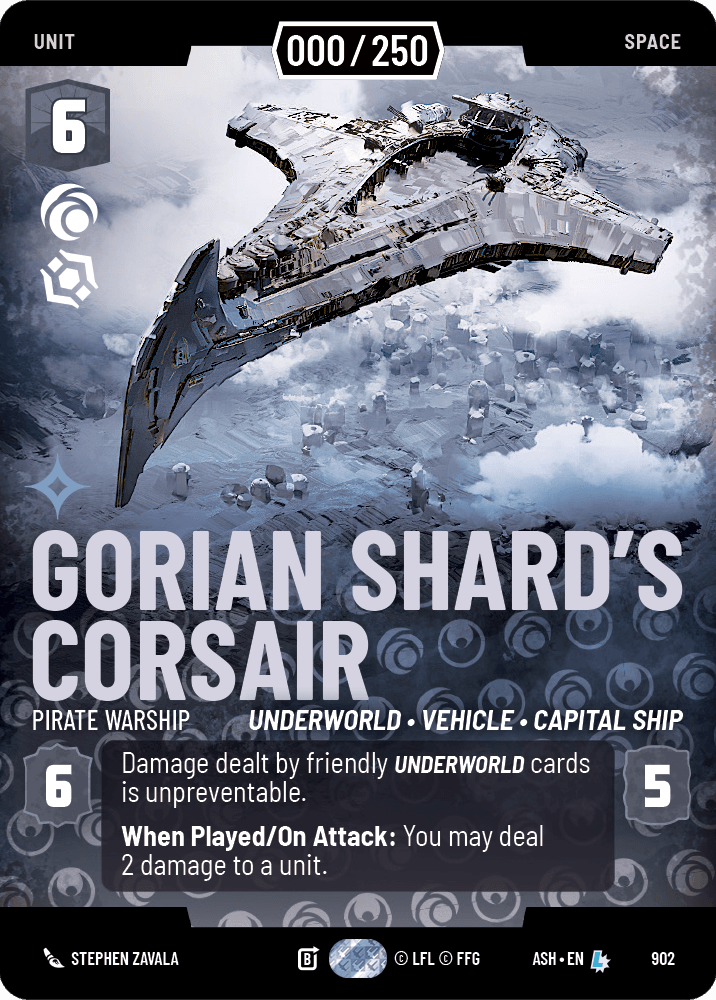 ⟡ Gorian Shard's Corsair, Pirate Warship