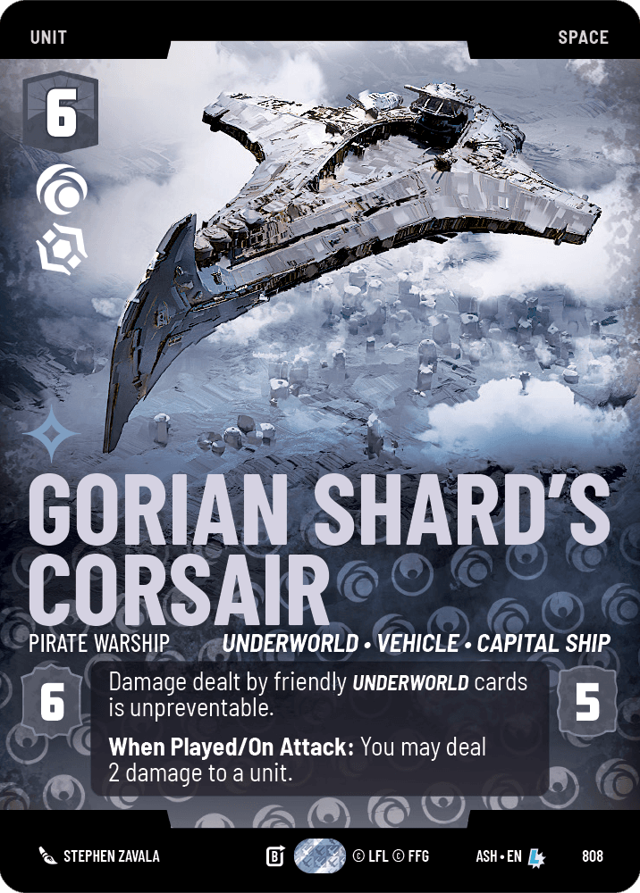 ⟡ Gorian Shard's Corsair, Pirate Warship
