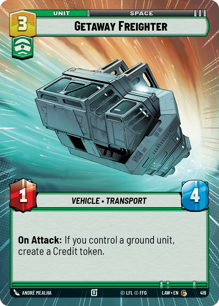 Getaway Freighter
