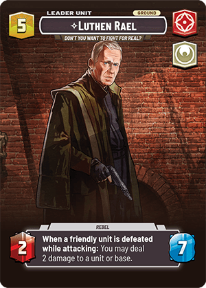 ⟡ Luthen Rael, Don't You Want to Fight For Real? (back)