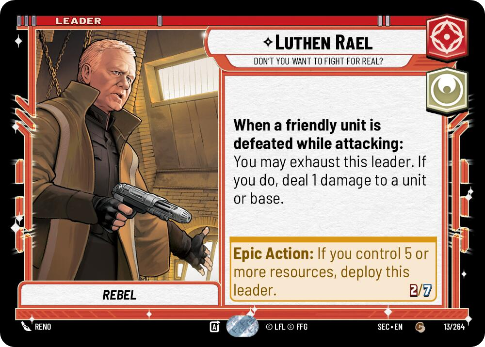 ⟡ Luthen Rael, Don't You Want to Fight For Real?
